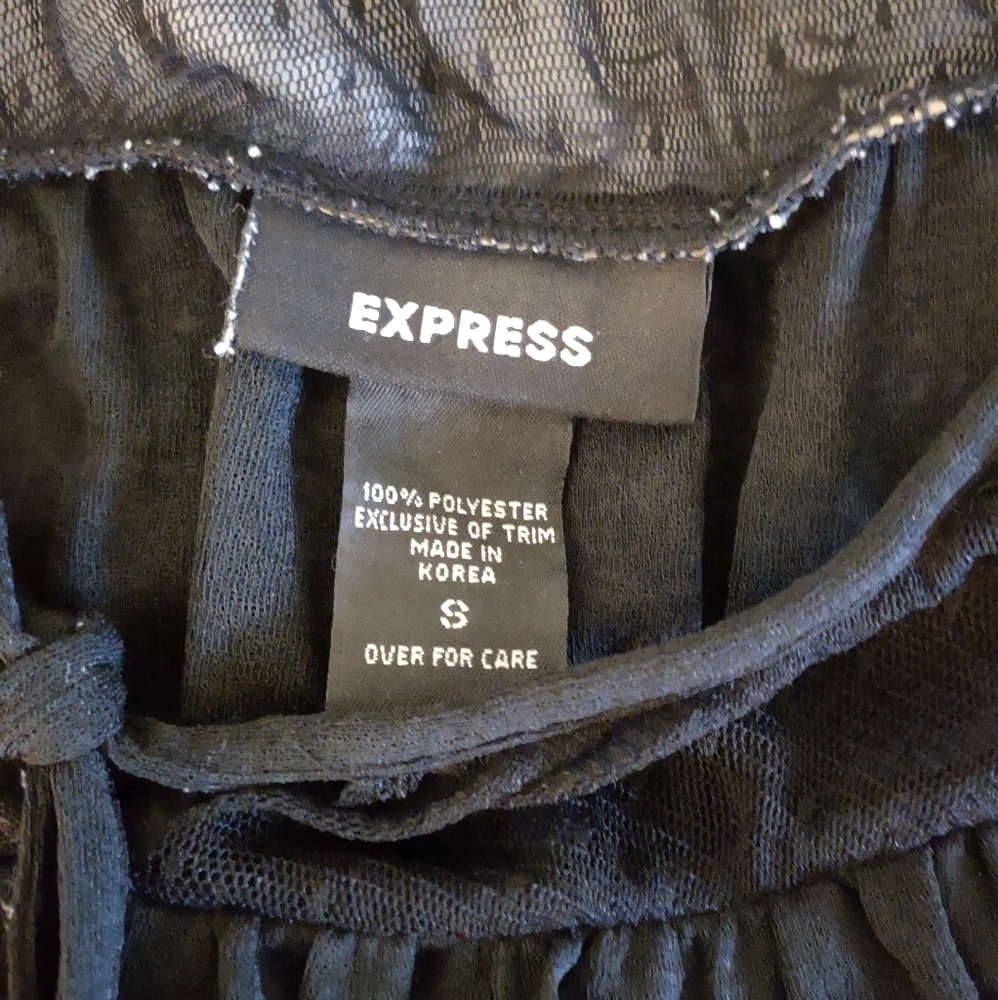 Express Blouse, Black S - Picture 3 of 3